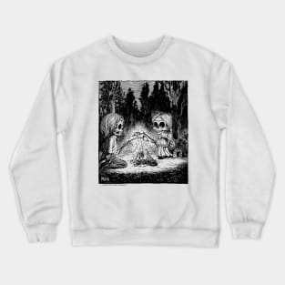 Roasting Marshmellows Crewneck Sweatshirt